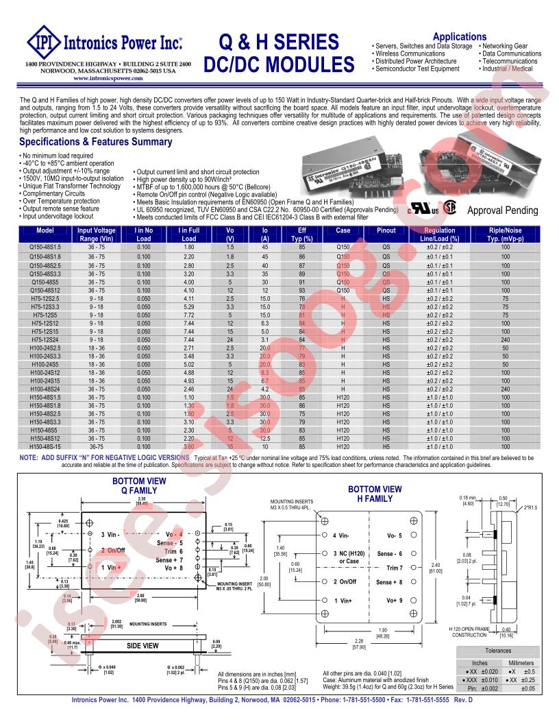 Q150-48S5