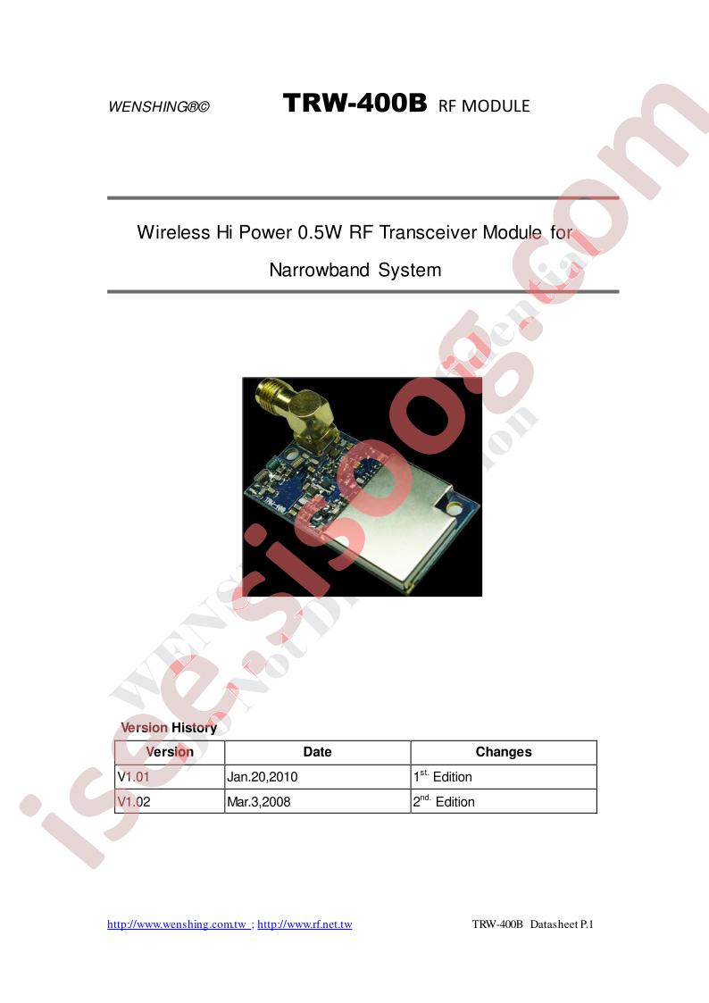 TRW-400B