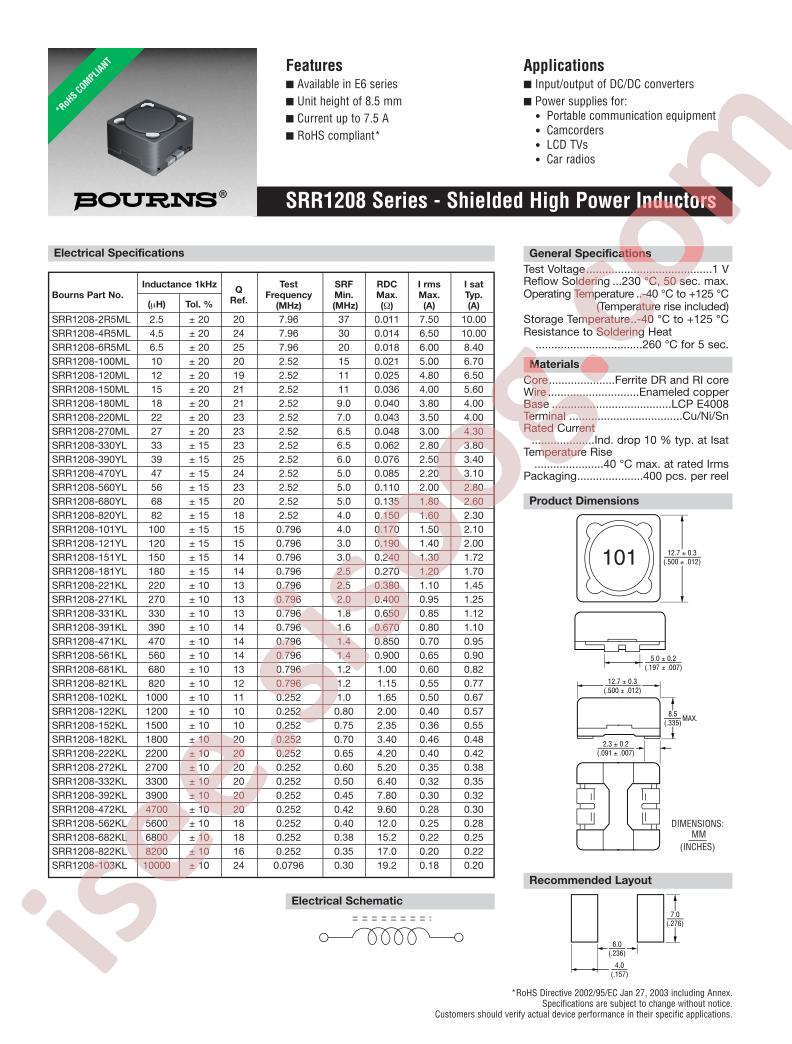 SRR1208-103KL