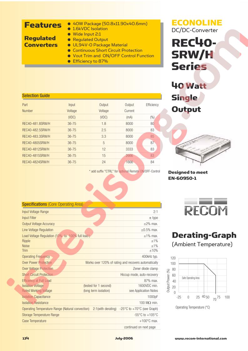 REC40-4805SRWA