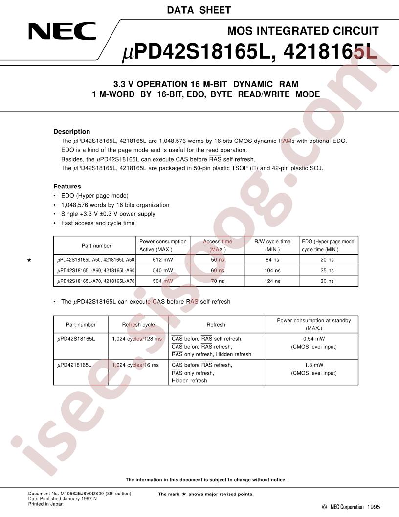 UPD42S18165L