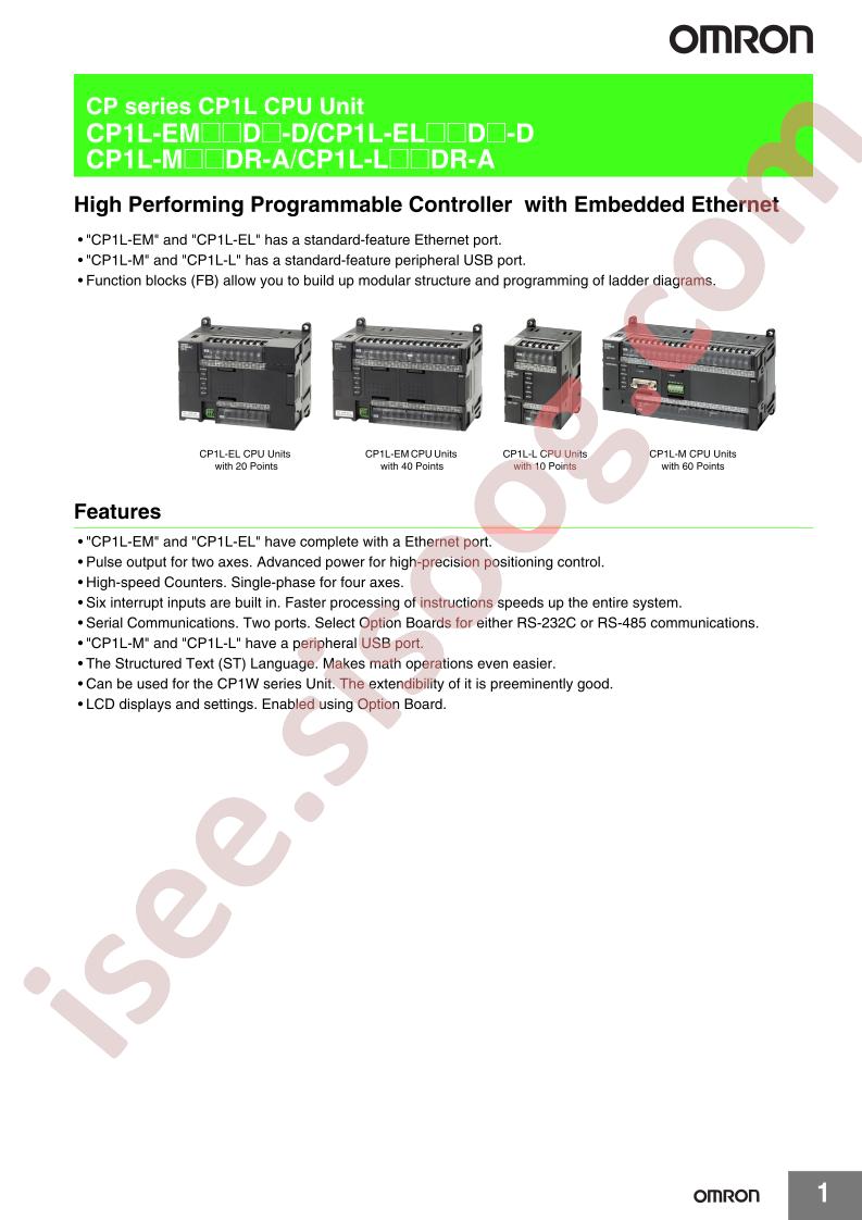 CP1L-M40DT-A