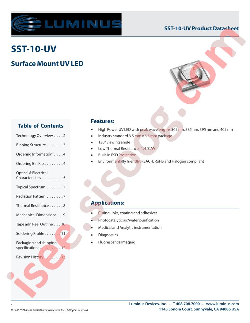 SST-10-UV