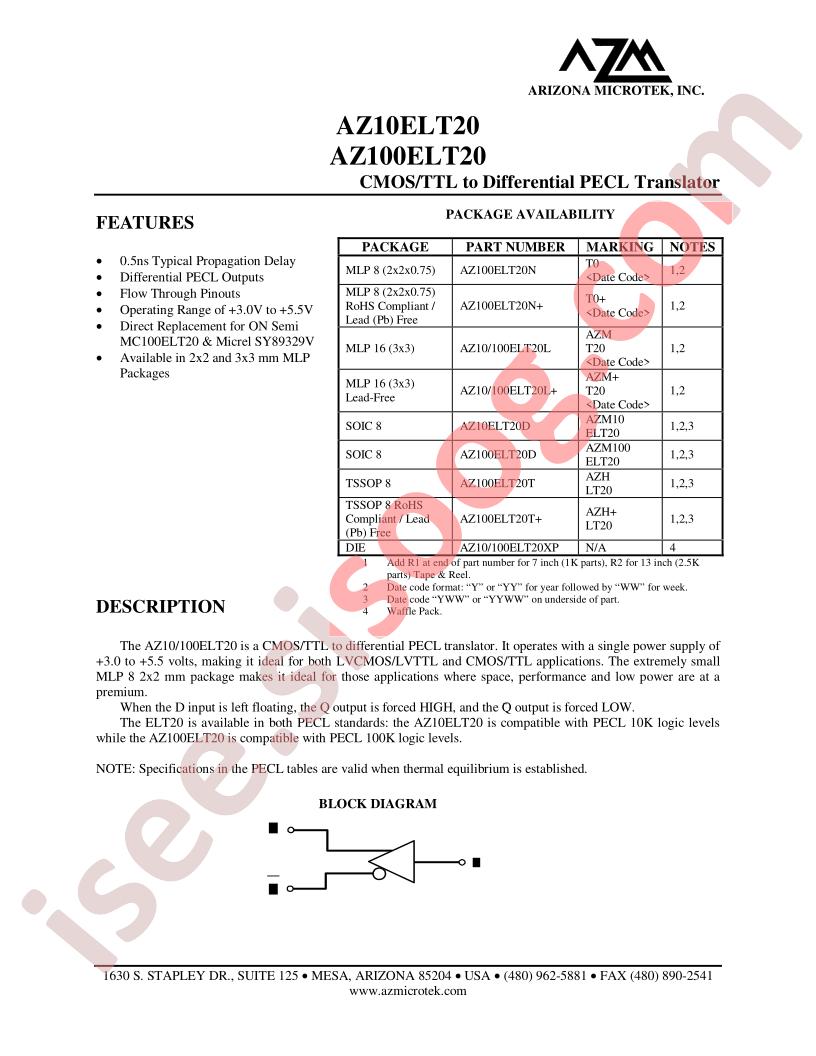 AZ10ELT20