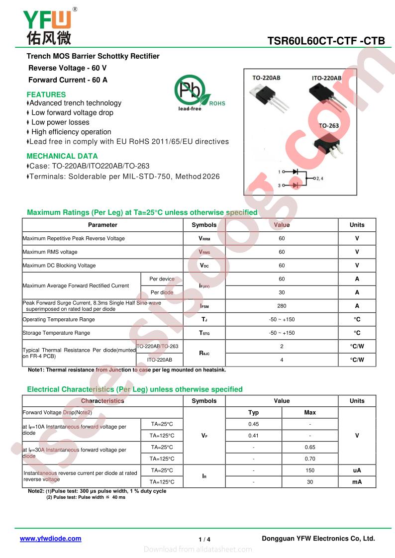 TSR60L60CT