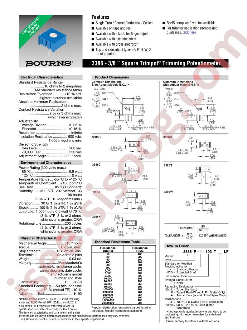 3386R-1-105LF