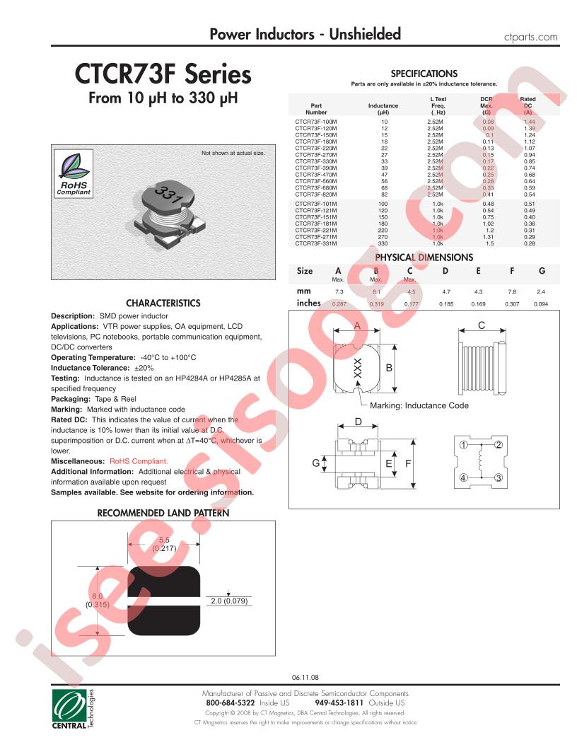 CTCR73F