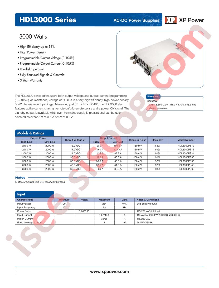 HDL3000PS12