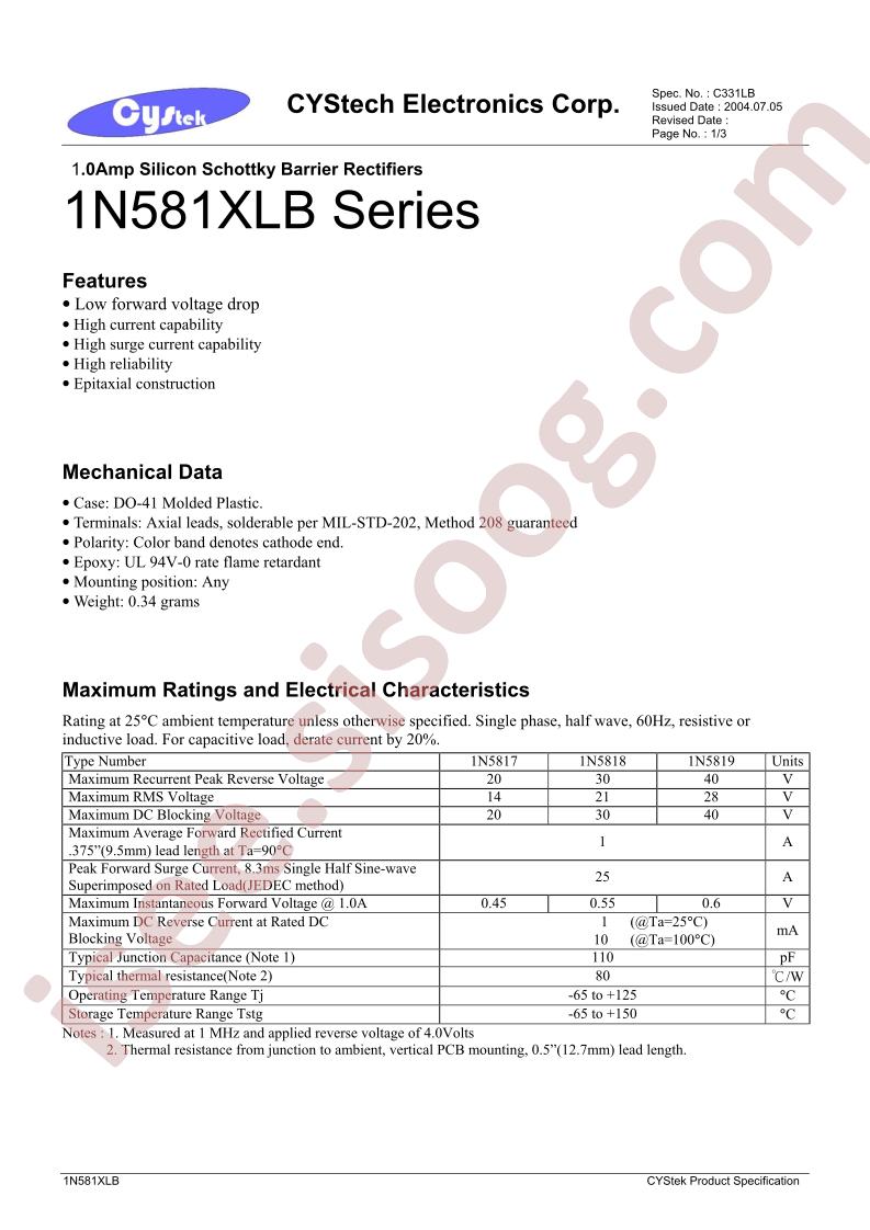 1N581XLB