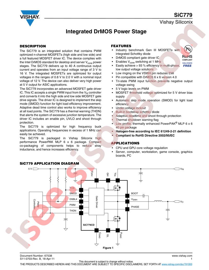 SIC779DB