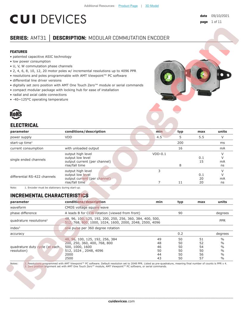 AMT313D-0100-3000-04-CW-S