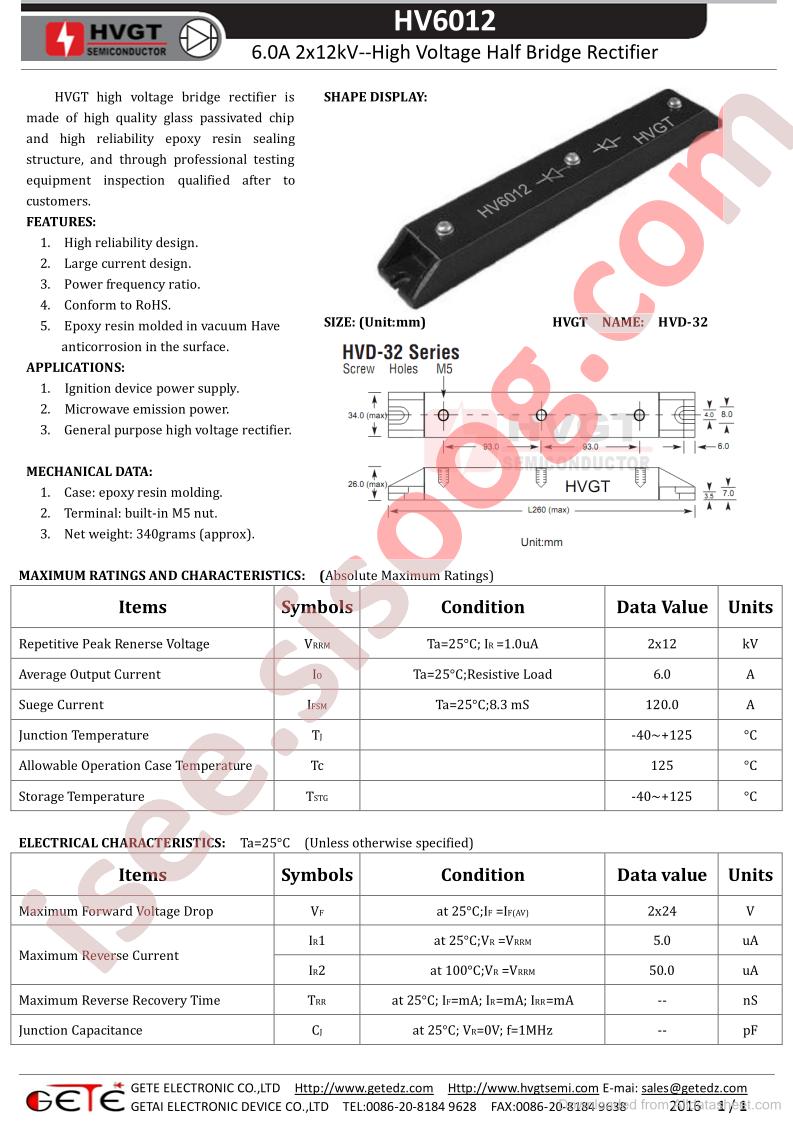 HV6012
