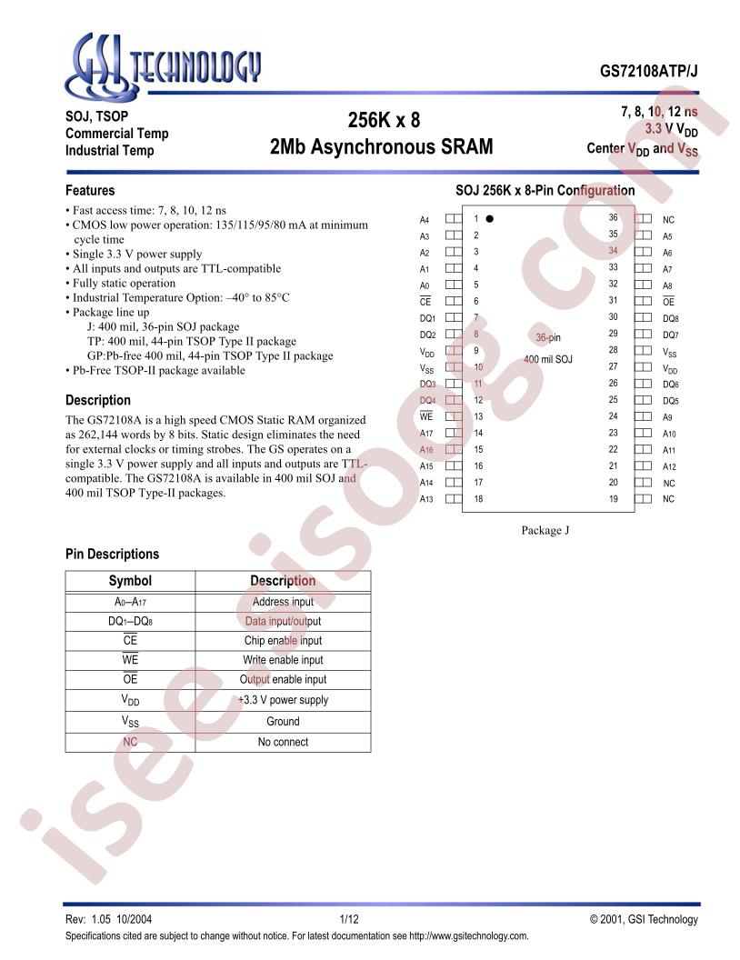 GS72108AGP-10