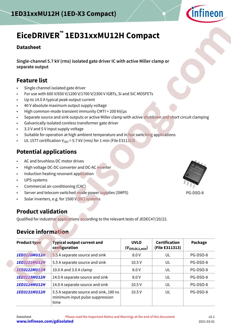 EVAL-1ED3122MX12H