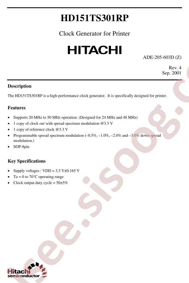 HD151TS301RP