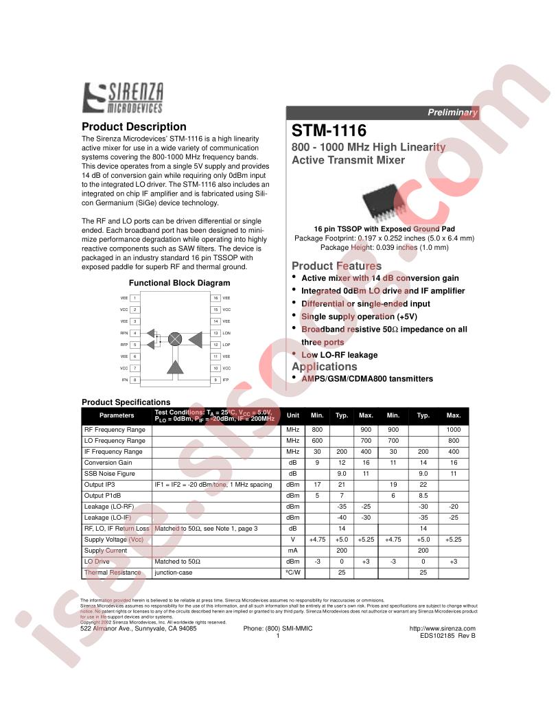 STM-1116