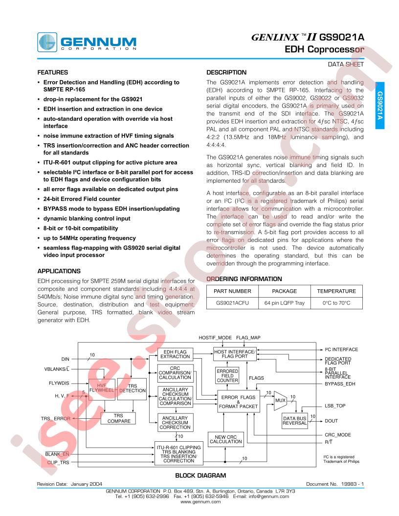 GS9021A