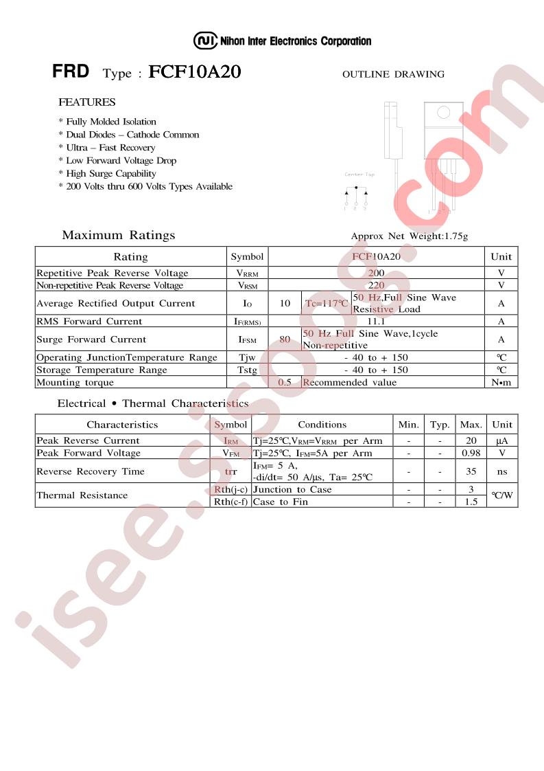 FCF10A20