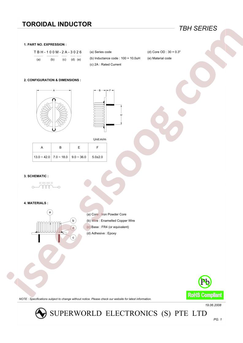 TBH-101M-2A-5026