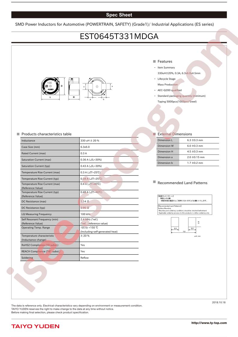 EST0645T331MDGA