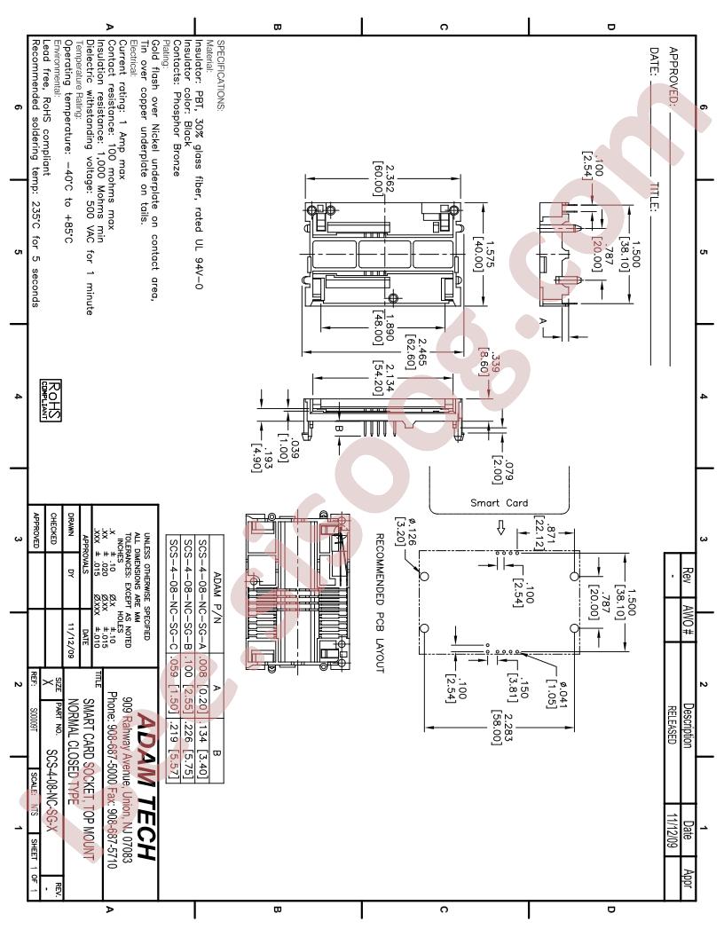 SCS-4-08-NC-SG-X