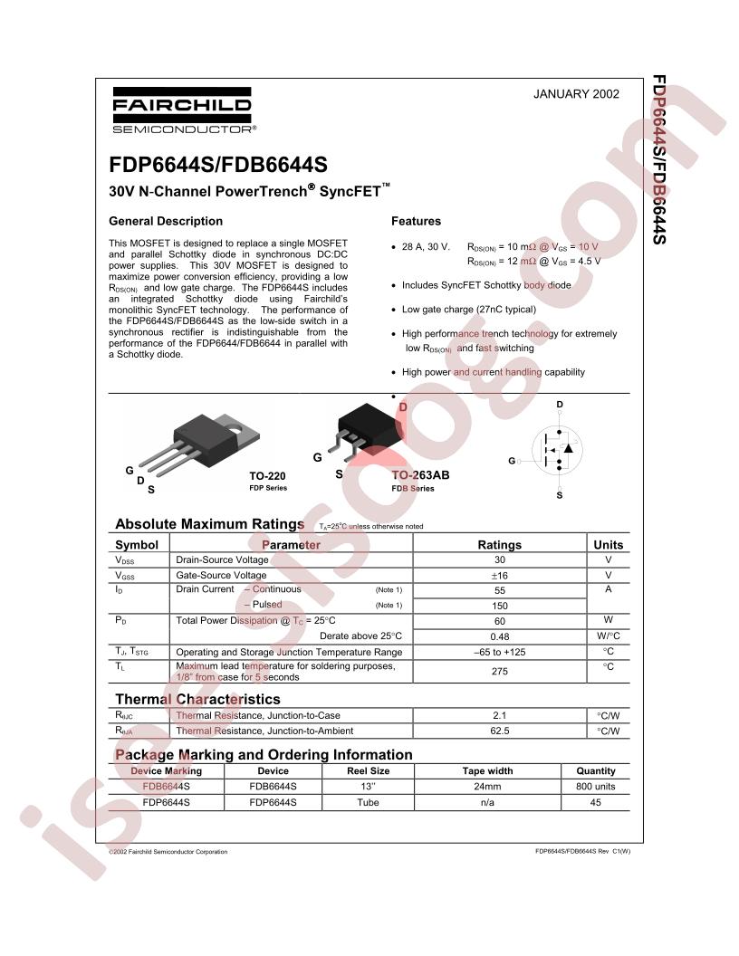 FDP6644S