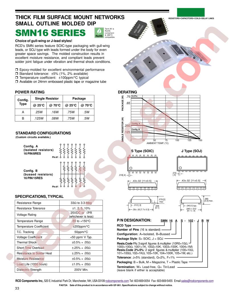 SMN16S-105-J