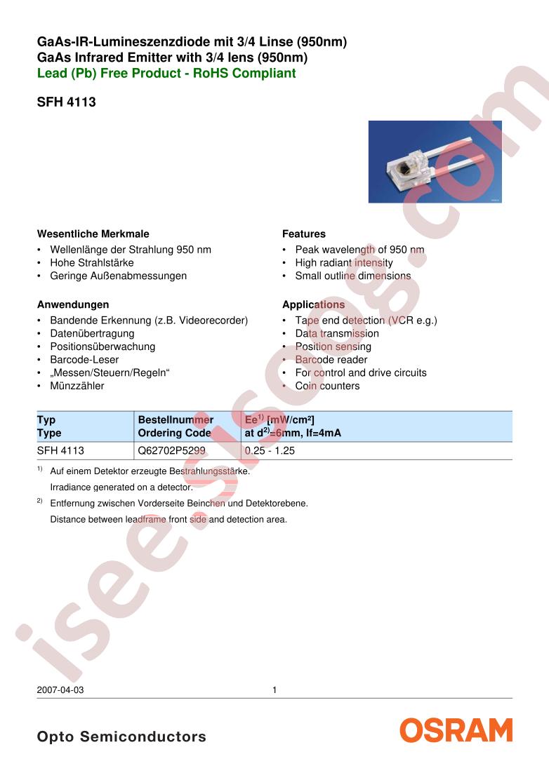 SFH-4113