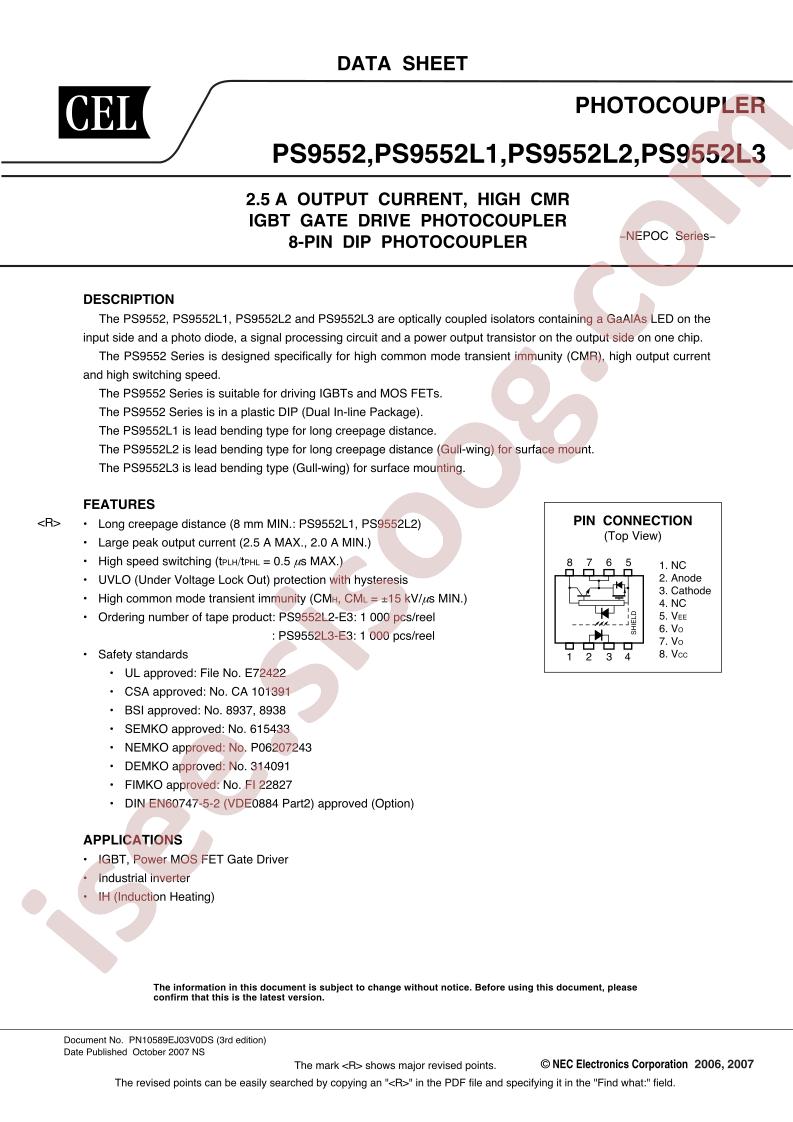 PS9552-V-AX