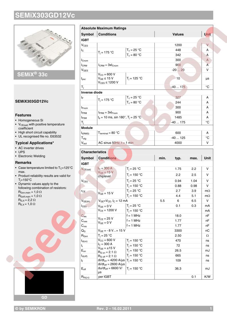 SEMIX303GD12VC