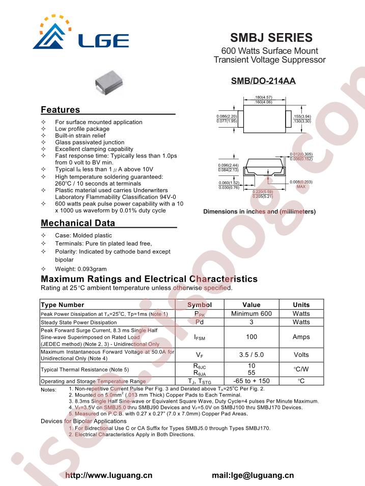 SMBJ400A