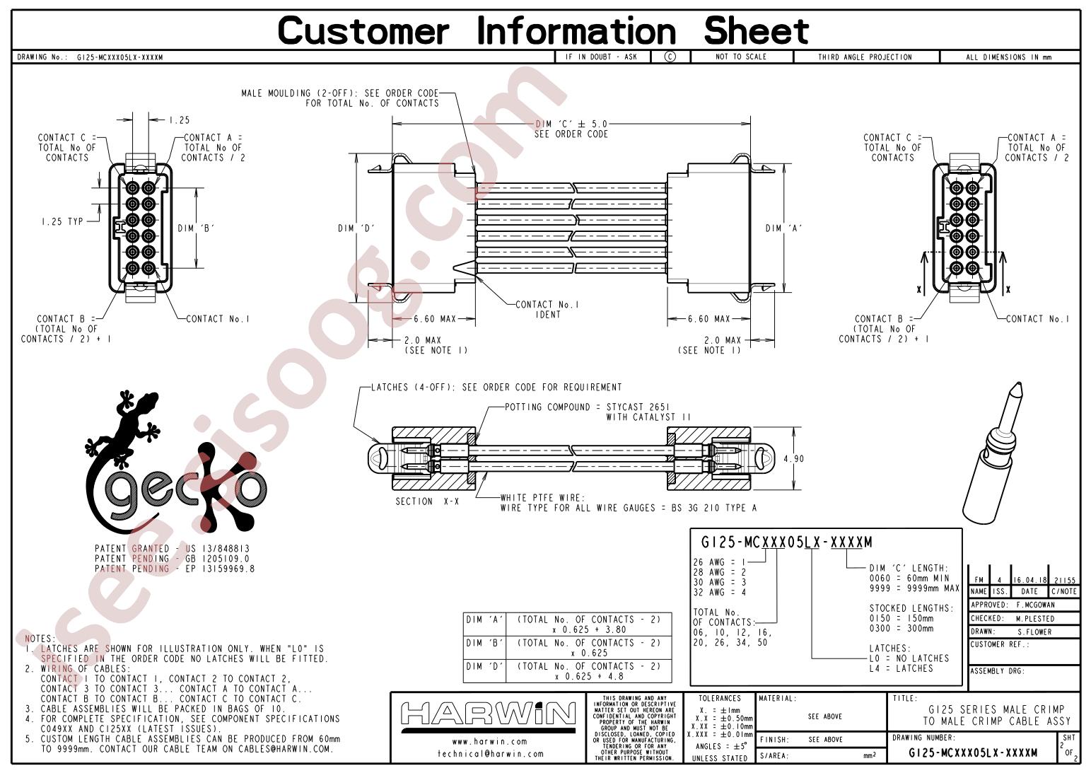 G125-MC42605L4-0300M