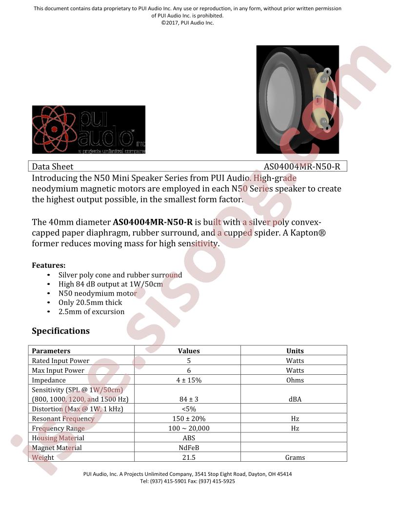 AS04004MR-N50-R