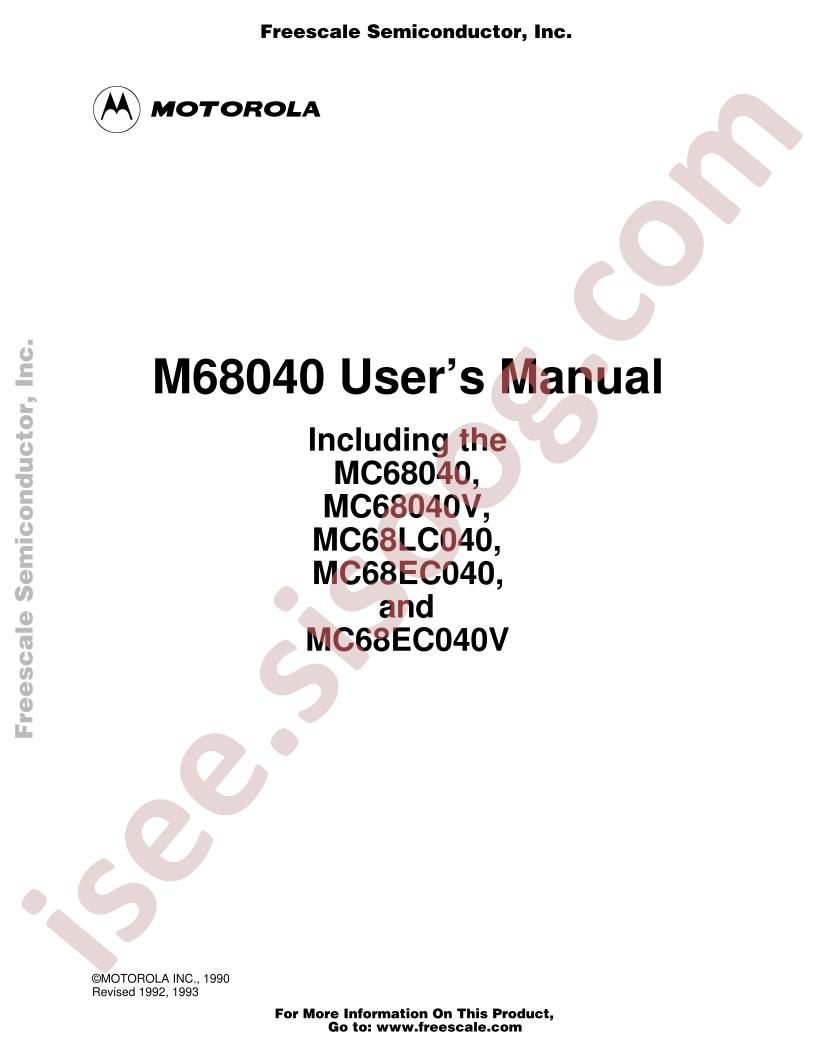 MC68040RC25