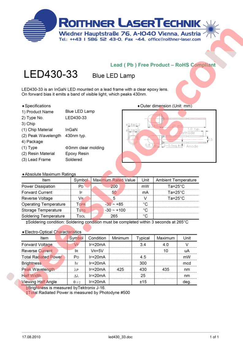 LED430-33