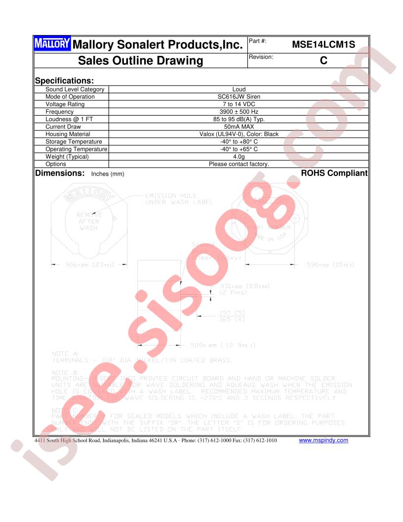 MSE14LCM1S