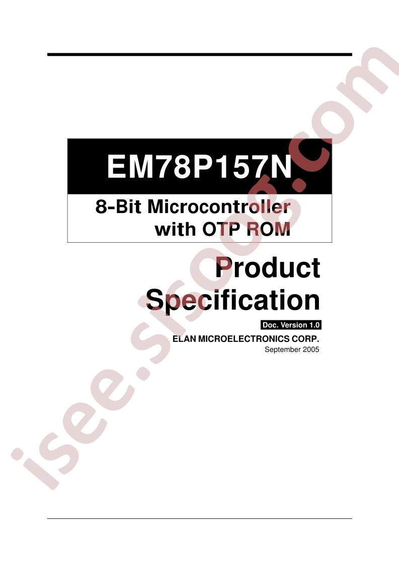 EM78P157N