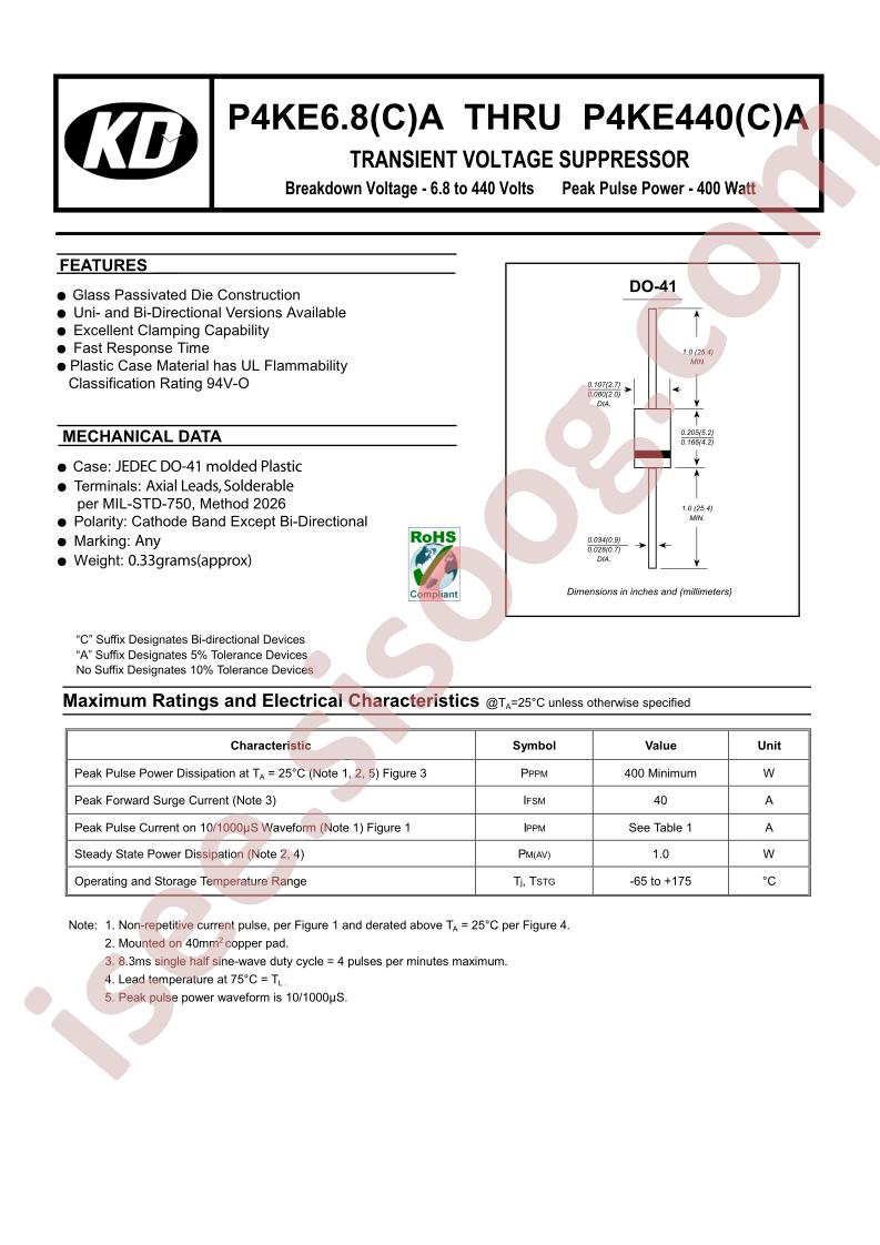 P4KE6.8-C-A