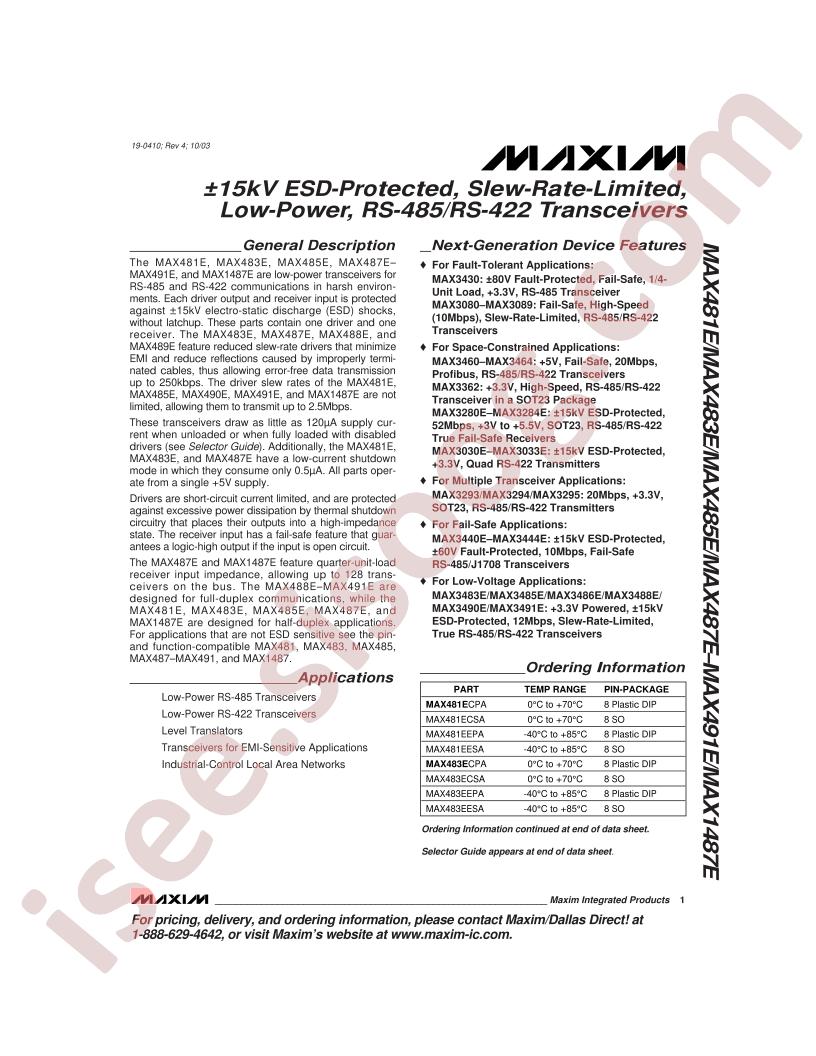 MAX481E