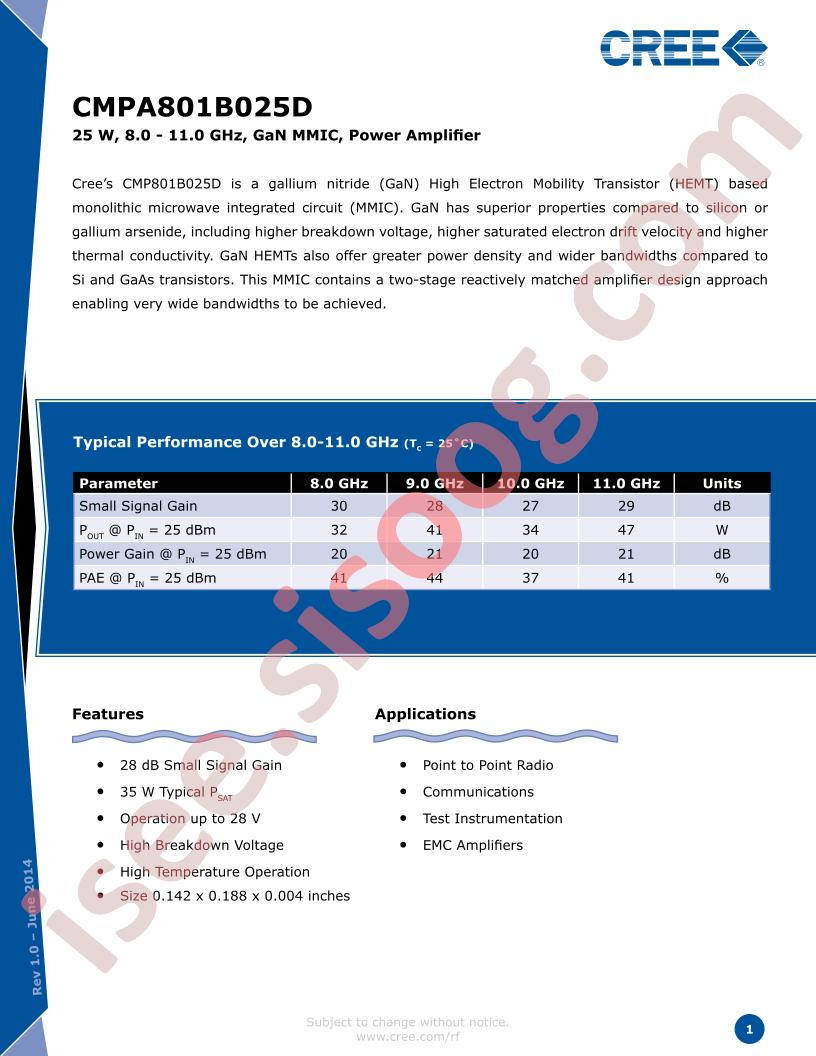 CMPA801B025D