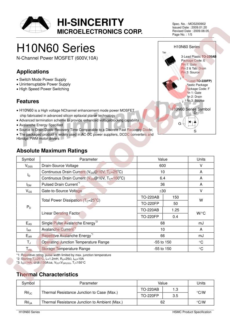 H10N60