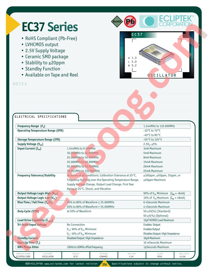 EC3725ETT-30000MTR