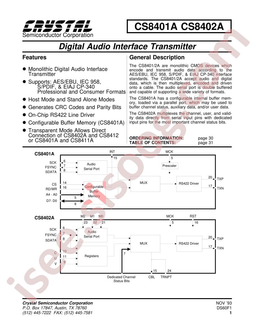 CS8401A