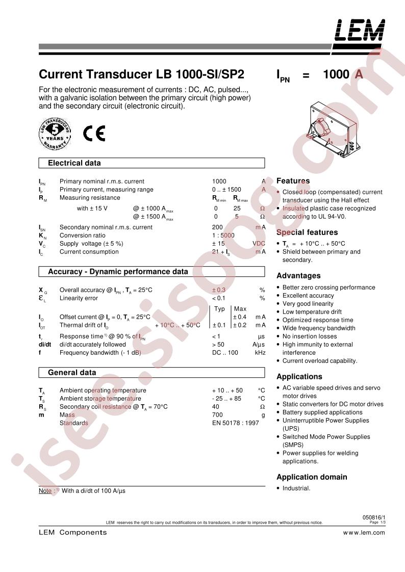 LB1000-SP2