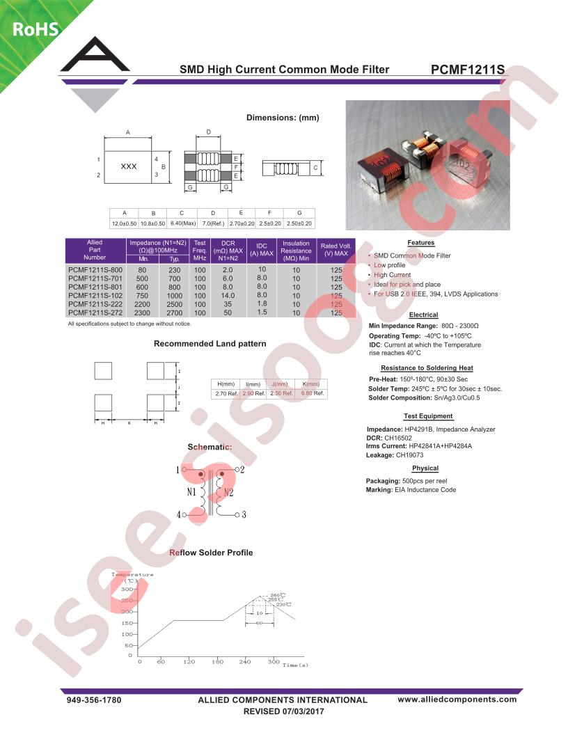 PCMF1211S-222