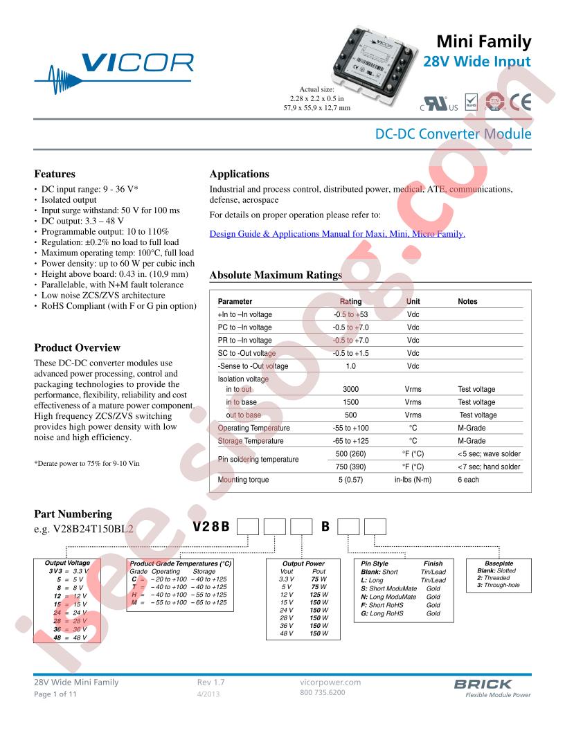 V28B24T150BL2