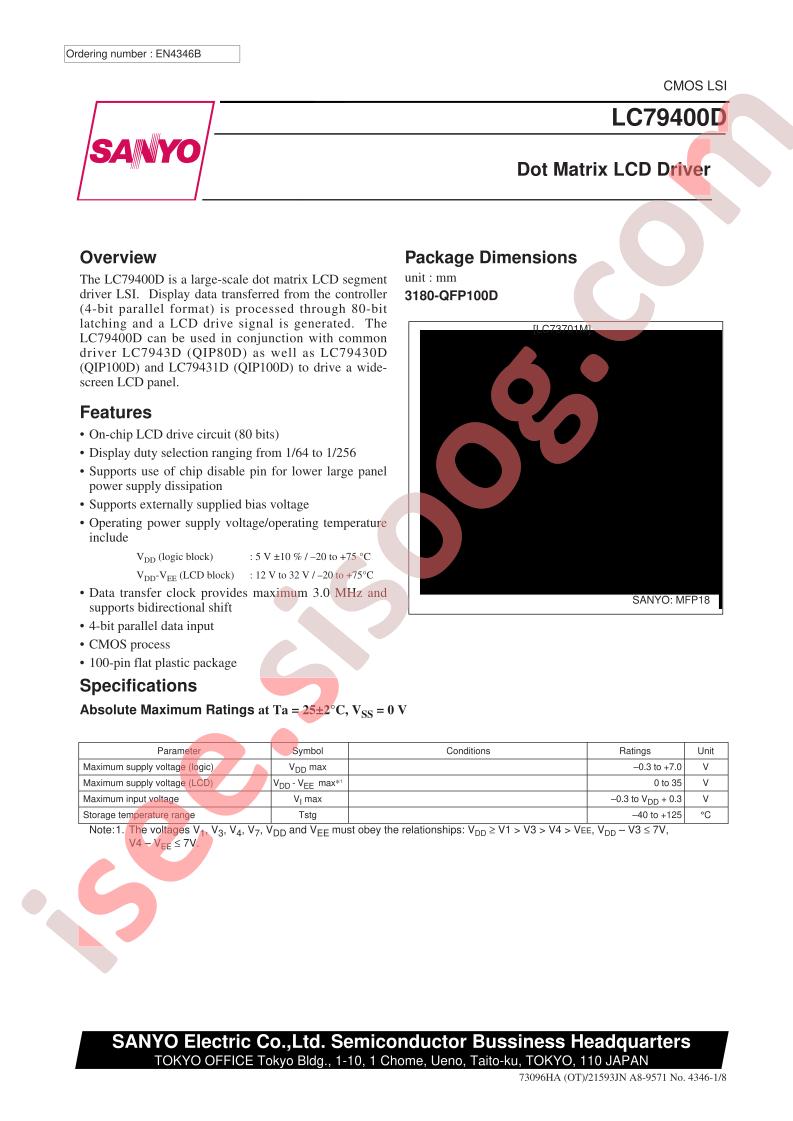 LC79400D