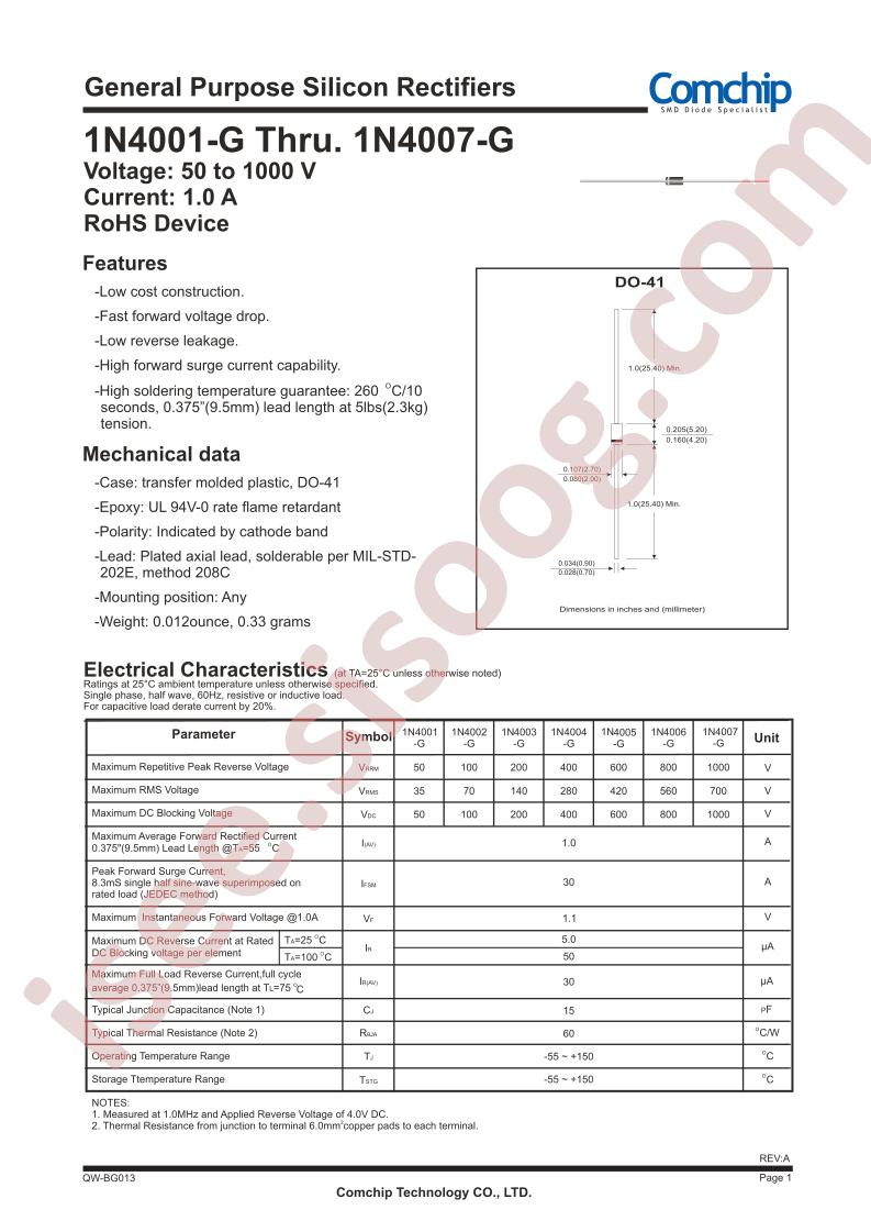 1N4001-G