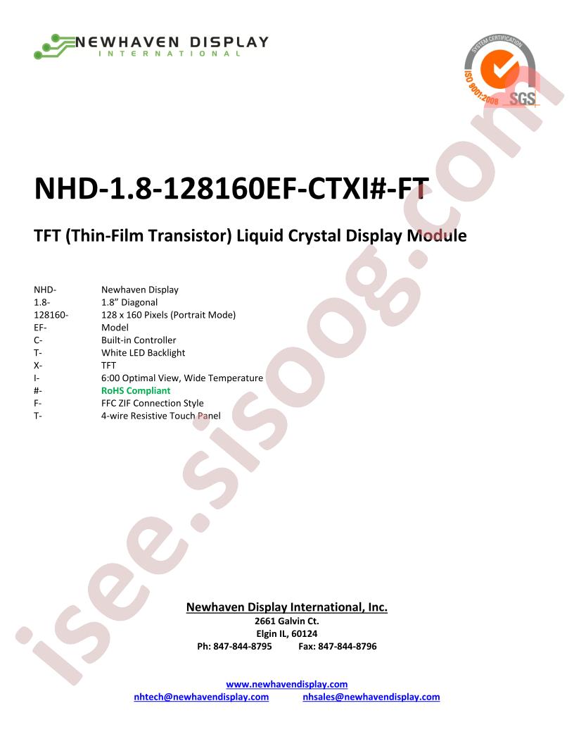 NHD-1.8-128160EF-CTXI-FT