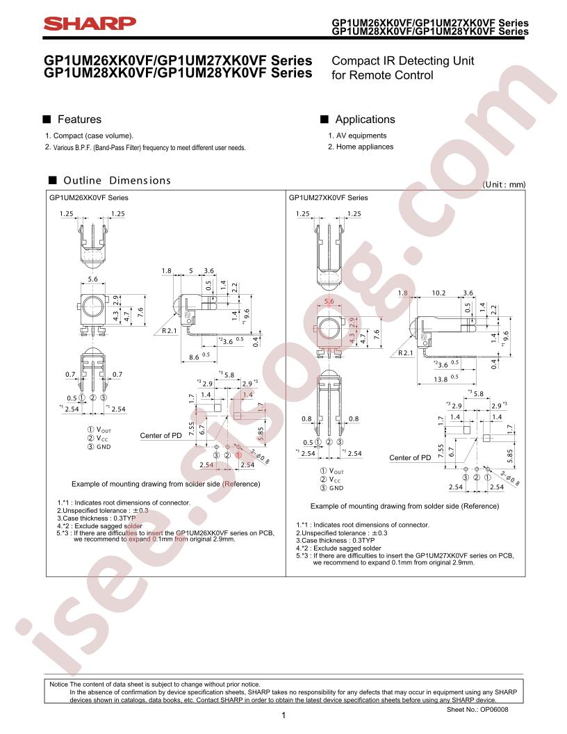 GP1UM261XKVF